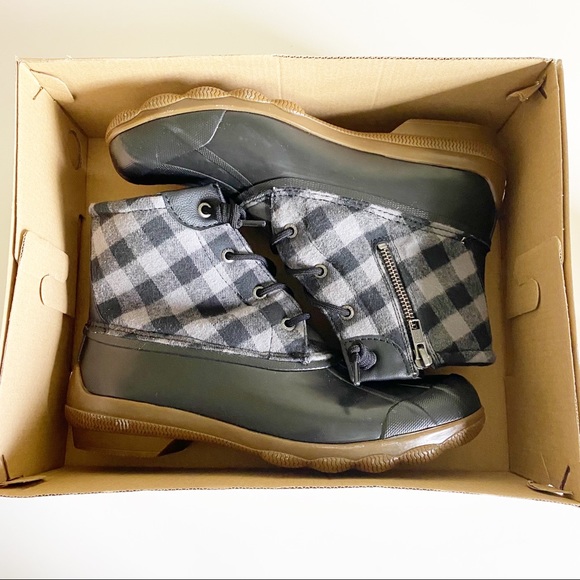 Sperry Syren Gulf Wool Buffalo Check 